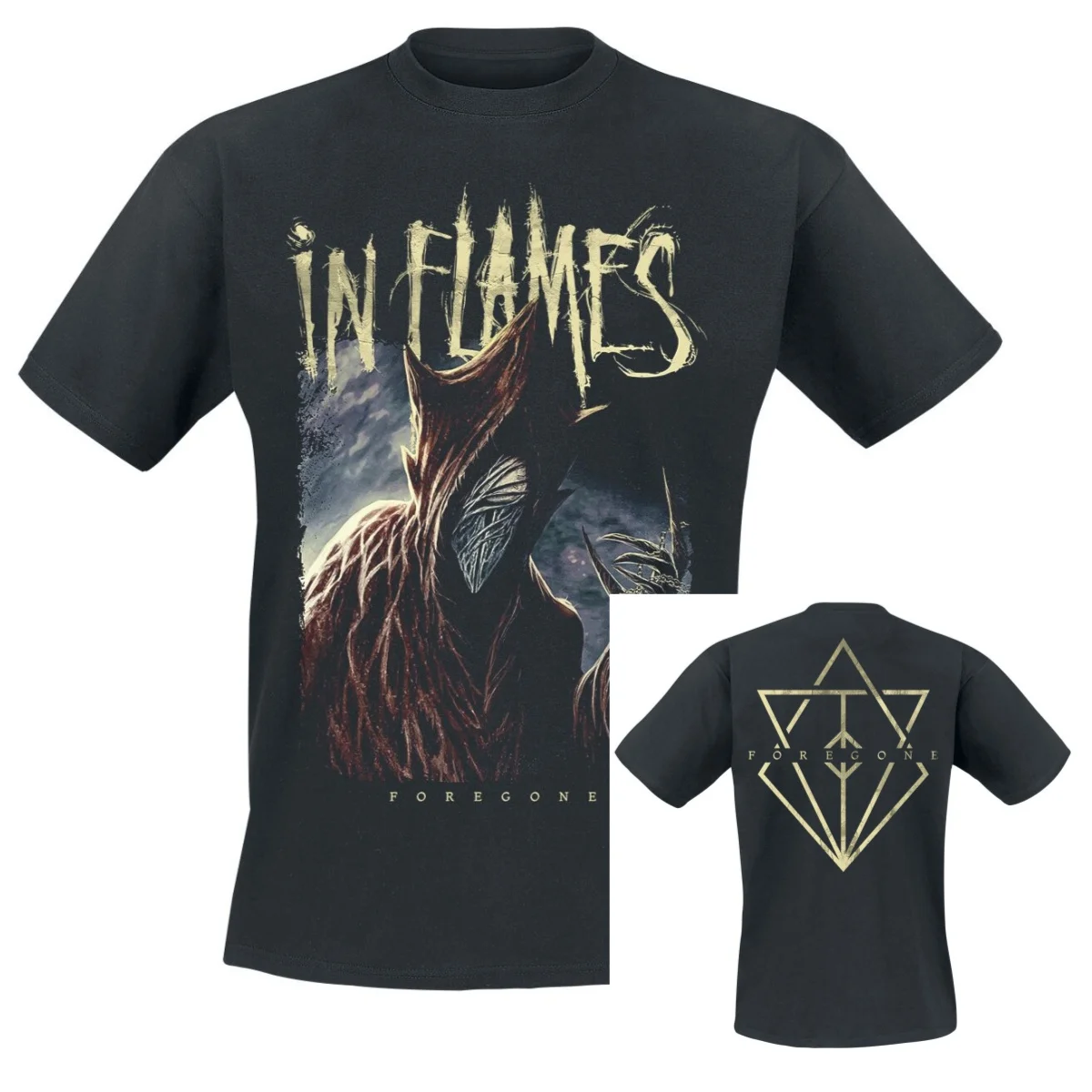 T-Shirt mit Totenkopf-Logo in Flammen für Männer und Frauen, Vintage-Metal-Rock-Band-Grafik-T-Shirt, 100 % Baumwolle, Sommer-Streetwear-Top – Detail 6