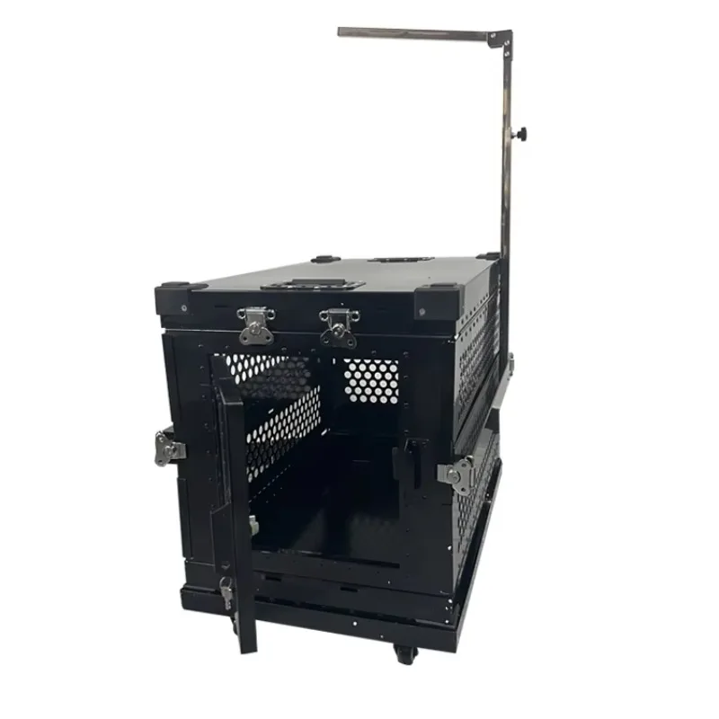 

Heavy-Duty Stackable 48'' Stainless Steel Dog Kennel Large Pet Cage for Dogs - Manufacturer Quality
