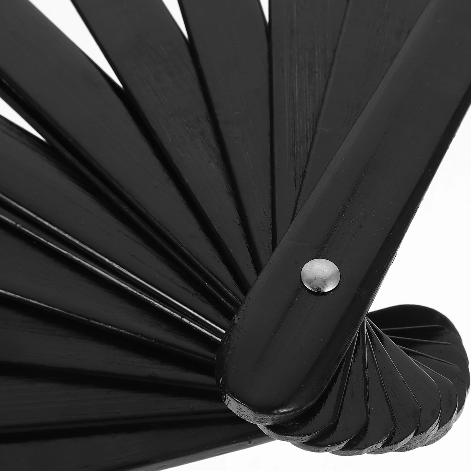 

Reusable Hand Colored Folding Fan Chinese Style Dancing Fan For Stage Wedding Decoration Foldable Portable Wind Cooling