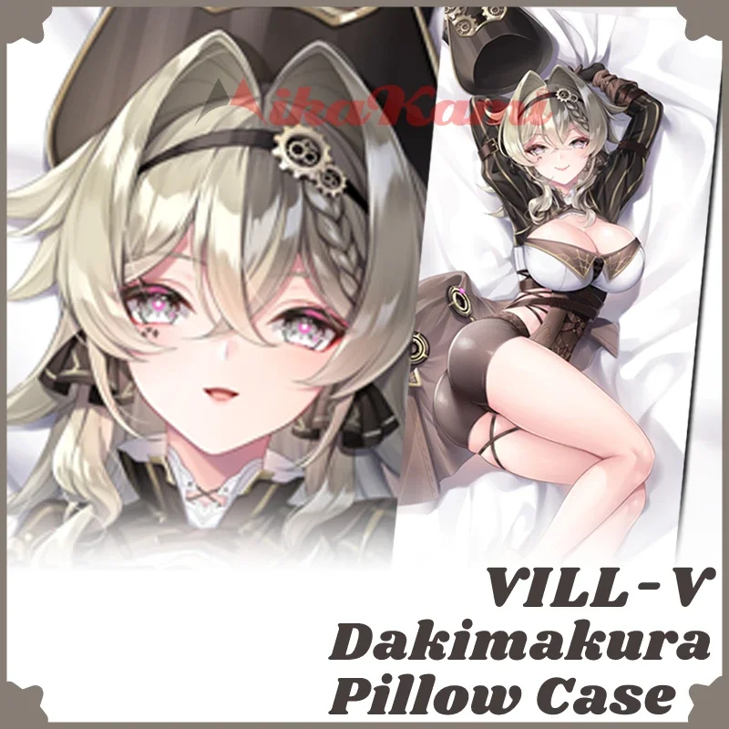 VILL-V Dakimakura Honkai Impact Game Pillowcase Hugging Full Body Sexy Cushion Cover Pillow Case Home Bedding Decor Otaku Gift