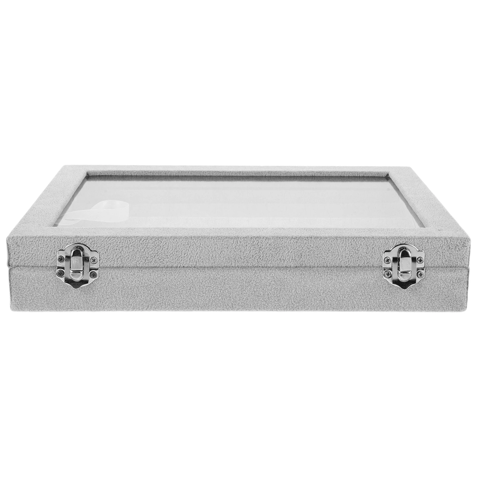 

Medal Display Box Jewelry Case Clear Lid ganizer for Pins Badges Collectibles Large Capacity Storage Portable Compact Design