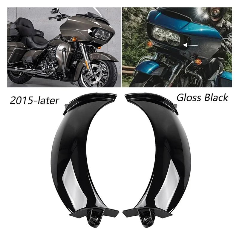 

Front Headlight Fairing Vents Fit For Road Glide FLTR 2015-2023 Accessories-T61C