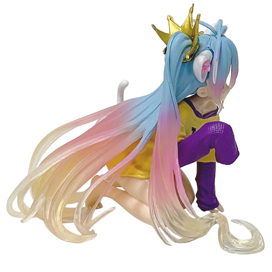 Hot Anime Figure NO GAME NO LIFE Action Figures Shiro Animazione Figure Ornamenti Collezione Modelli Giocattoli Regali