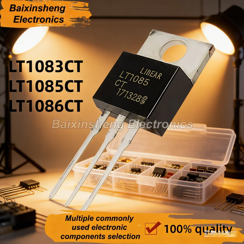 LT1085CT LT1085 LT1083CT LT1083 LT1086CT LT1086 10PCS Positive Adjustable Regulator TO-220 Power Chip