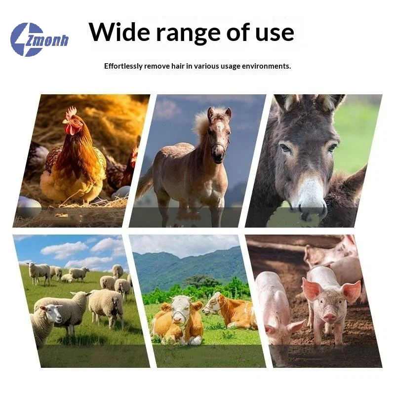 New！Stainless Steel Efficient Livestock Hair Removal Blade Disc Sturdy Sharp Blades For Cow Sheep Pig Horse Hair Removal