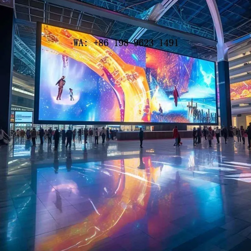 

P2.9 High Refresh 500x500mm Indoor LED Screen Giant Stage Video Wall for Elevator Commercial Rental Advertising Display Screen