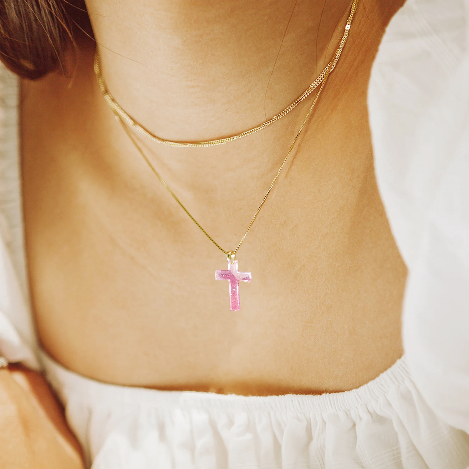 

10 шт. многоразовая форма для подвески в форме креста для эпоксидной смолы DIY ремесленные проекты крест форма для подвески DIY поставки