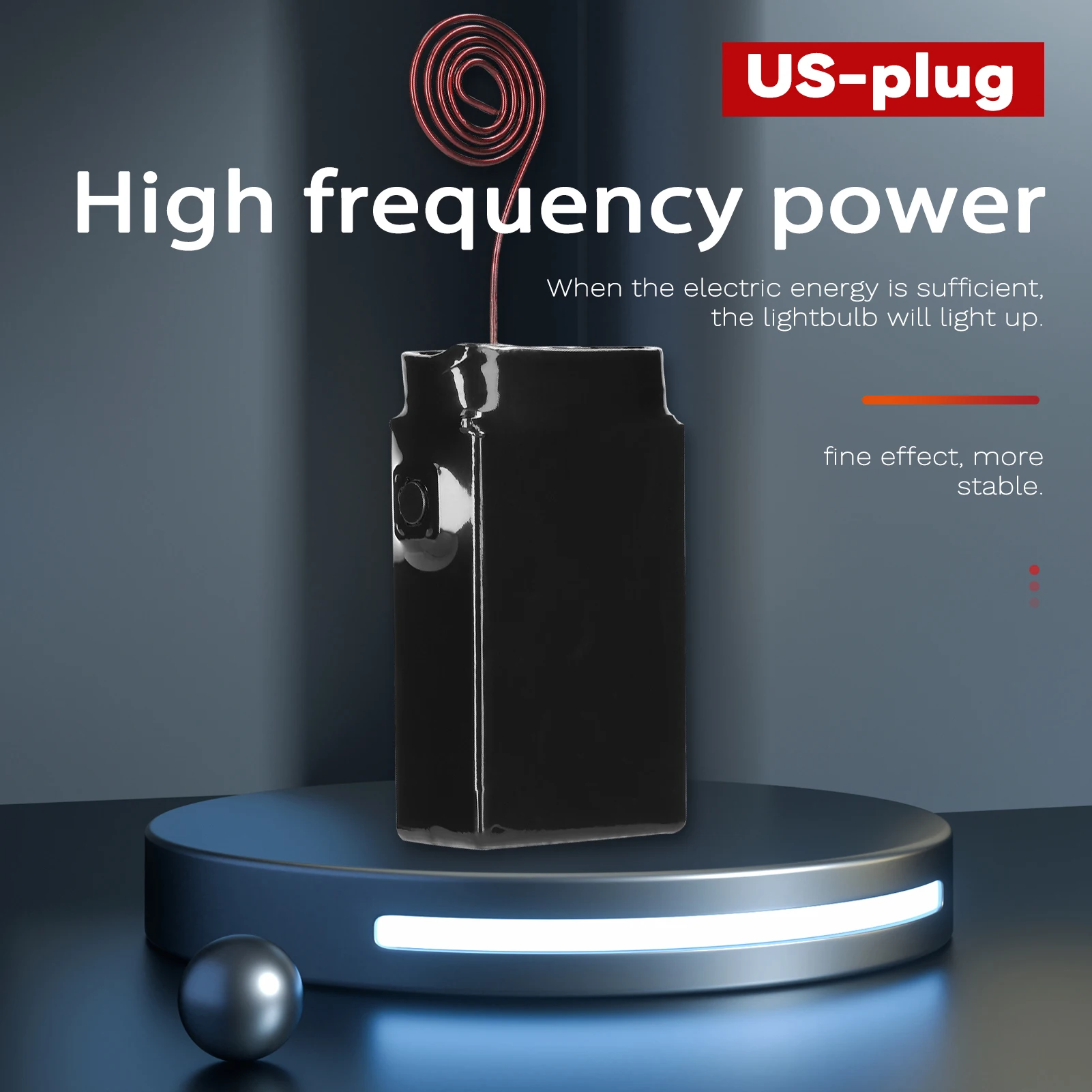 

Генератор электромагнитных импульсов Многофункциональный высокочастотный генератор ЭМП Детектор блокировки отпечатков пальцев Детектор лампочек