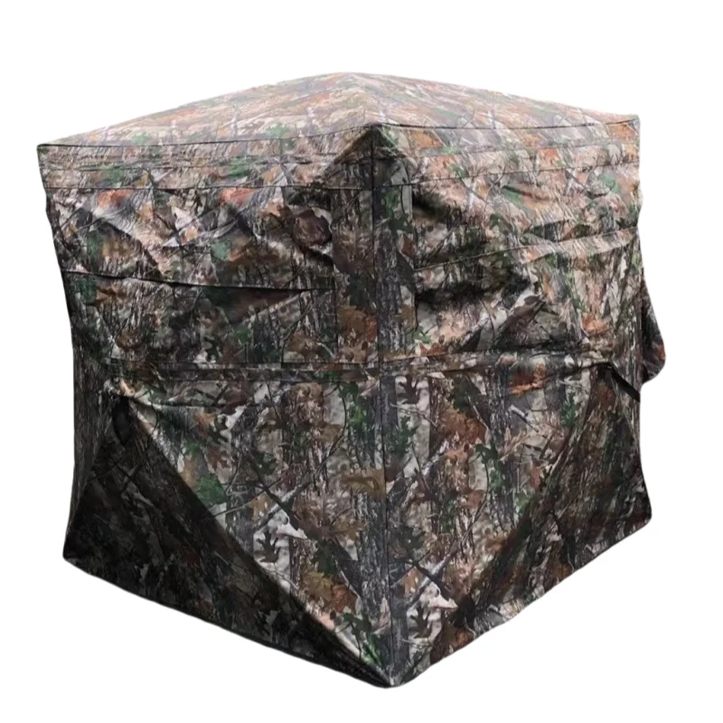 Custom logo Large Outdoor Hunting See Through Hunting Blind Oxford Fabric Waterproof Camping Tent Durable Camping Ground Tent