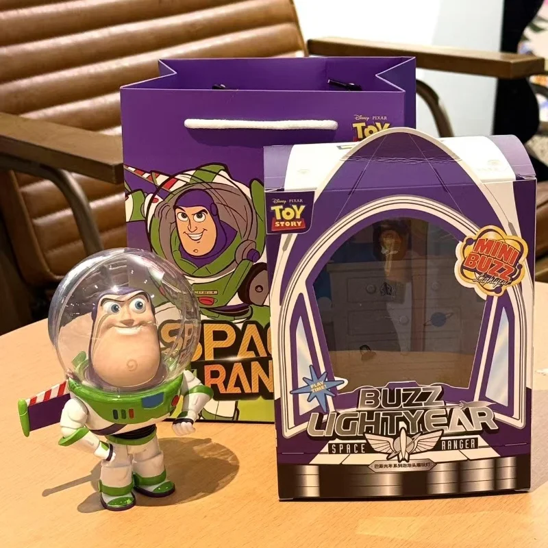 

В наличии Martube Pixar Disney Toy Story Базз Лайтер ручной работы подвижный ночник фигурка художественное украшение праздничные подарки