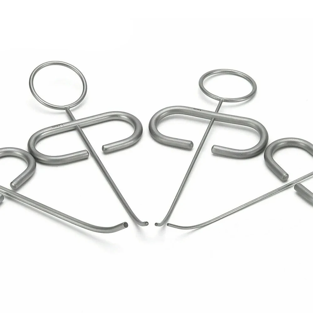 PROTECTOR Dental MTA Filler with Straight/Angled Cranial Implant Collector Stainless Steel Powder Conveyor