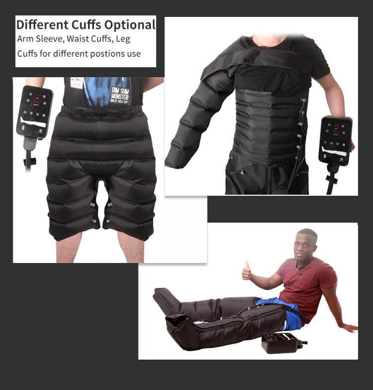 دروبشيبينغ متسلسل Optiflow Masajeador الساق مدلك قدم ضغط الهواء الرياضة الانتعاش السريع الأحذية