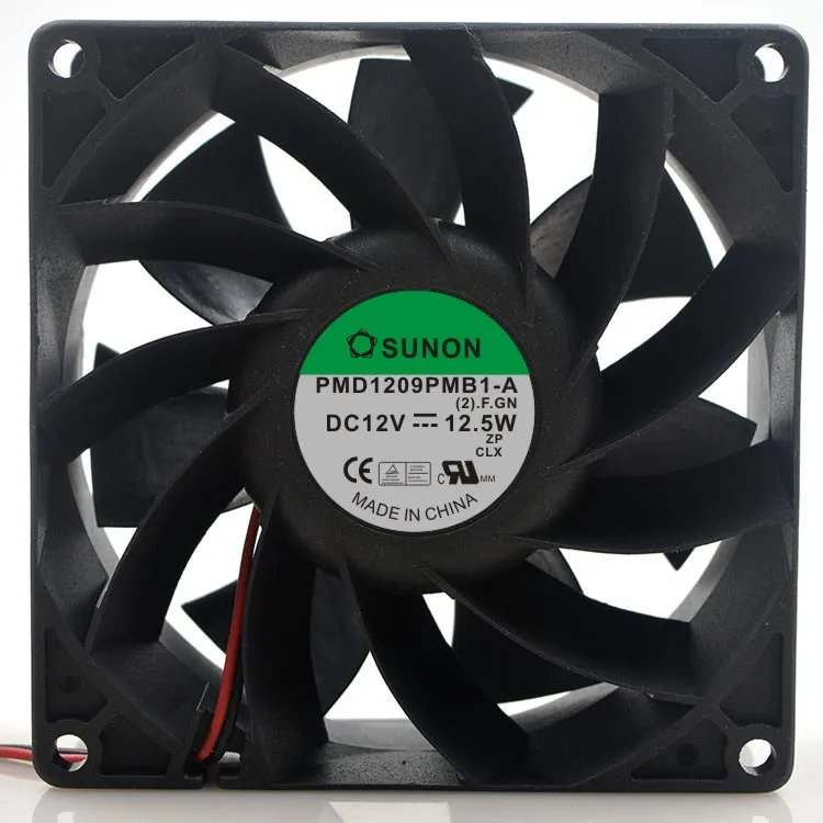 NEW ORIGINAL PMD1209PMB1-A(2).F.GN 12V 12.5W 9038 90x90x38mm COOLING FAN RADIATOR