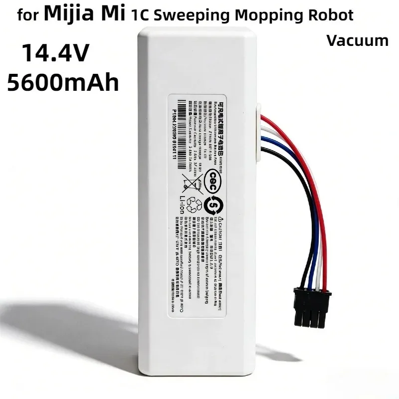 

P1904-4S2P-MM High-Performance Battery – 14.4V 5600mAh Rechargeable Li-ion for Mijia Mi 1C Sweeping Mopping Robot Vacuum Stable