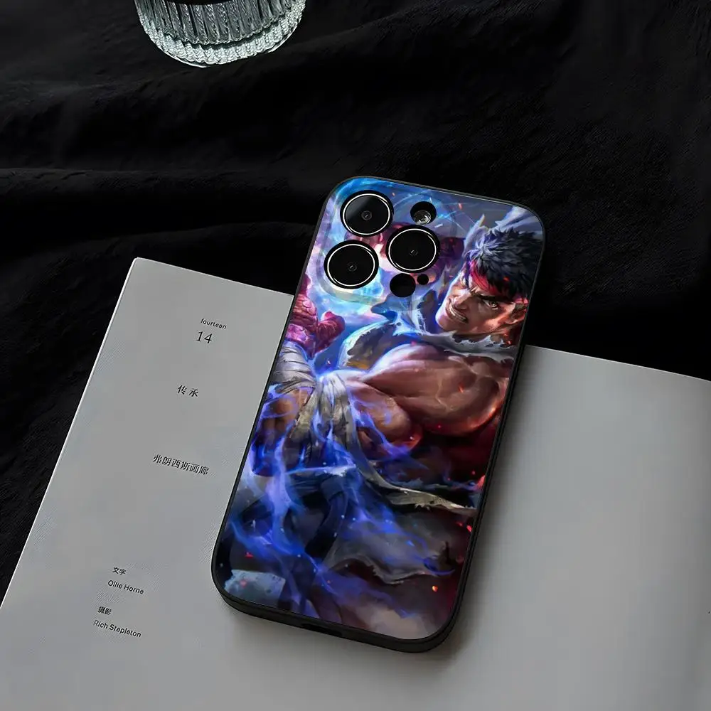 

Чехол для телефона Game S-Street F-Fighter для iphone 14 15ProMax 16 11 13 12 Pro Xs Max Mini Xr X 7 8 Plus Shell Coque