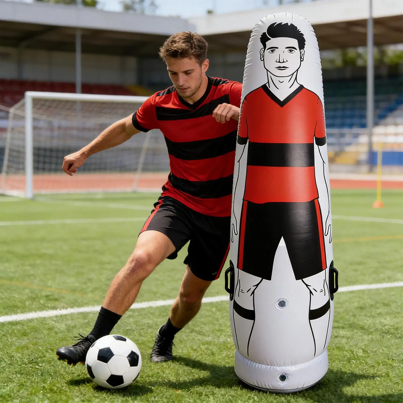 

Футбольная защитная стенка из высокопрочного ПВХ для тренировок на ловкость и отработки ударов, оборудование для взрослых