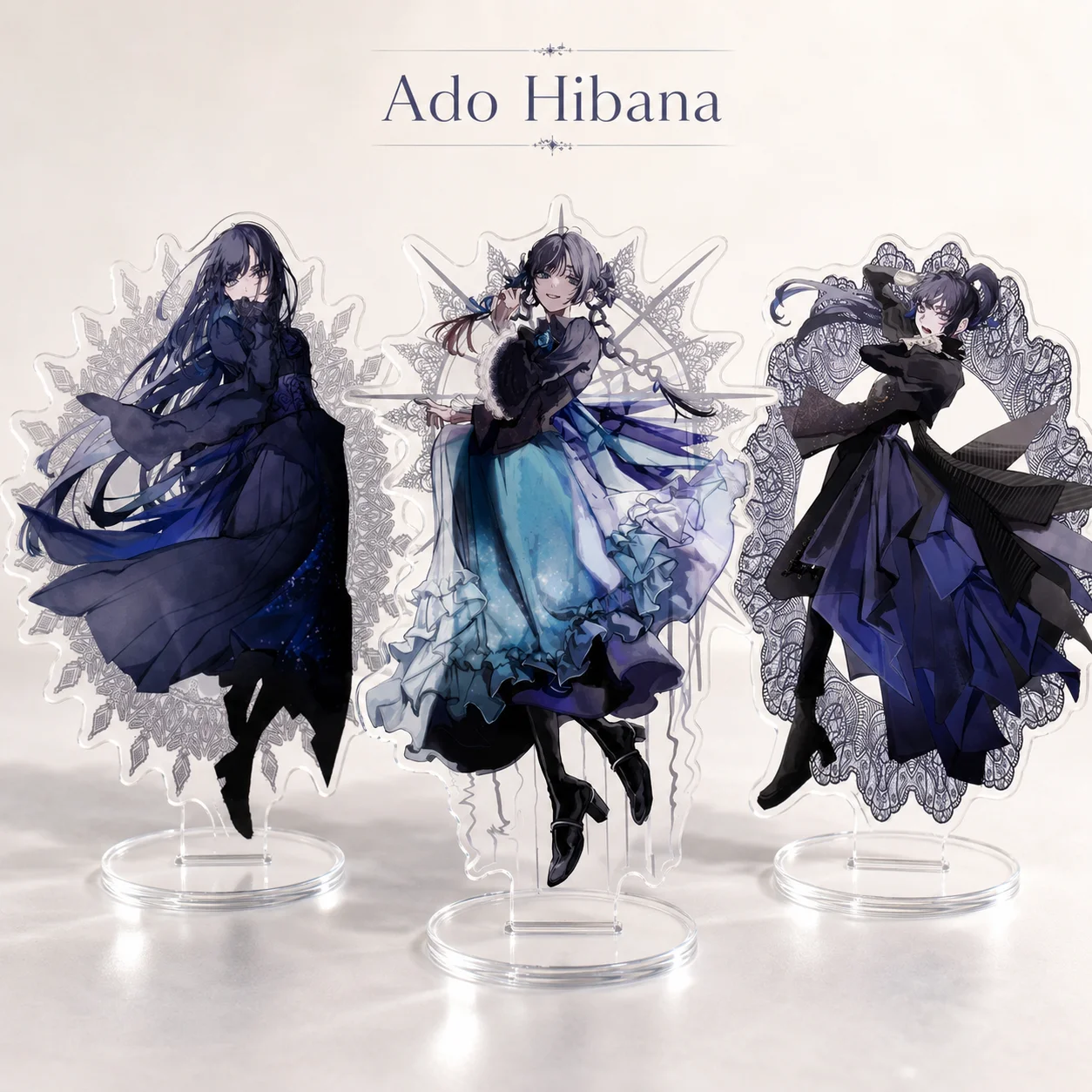 Ado Hibana Tour Character Acrylic Stand Model Plate Singer Illustration Desktop Display Collectible Fan Gift Keychain Cartoon