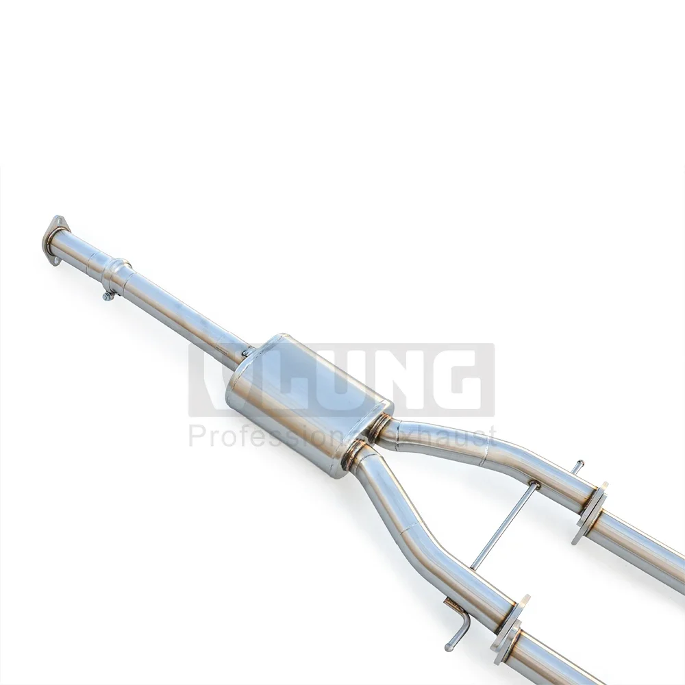 Exhaust Front/Mid Pipe without OPF for Toyota Supra A90 3.0T 2021-2026 Stainless Steel Performance Section