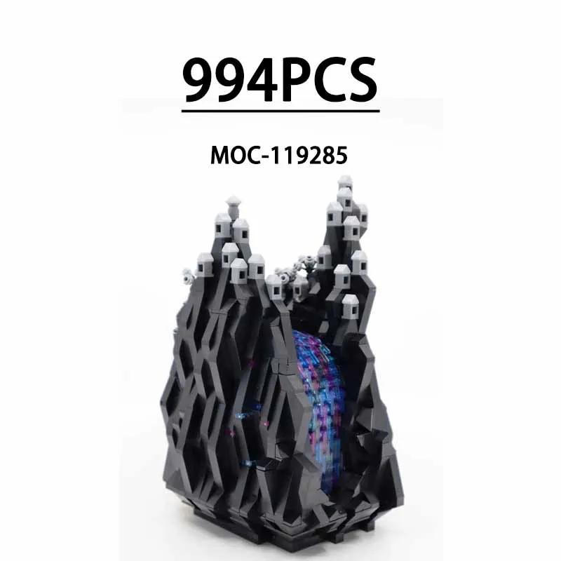 

MOC-119285 Fantasy Series 1 — игрушка-конструктор волшебного водопада, 994 деталей, подарок на день рождения, детская рождественская игрушка в подарок