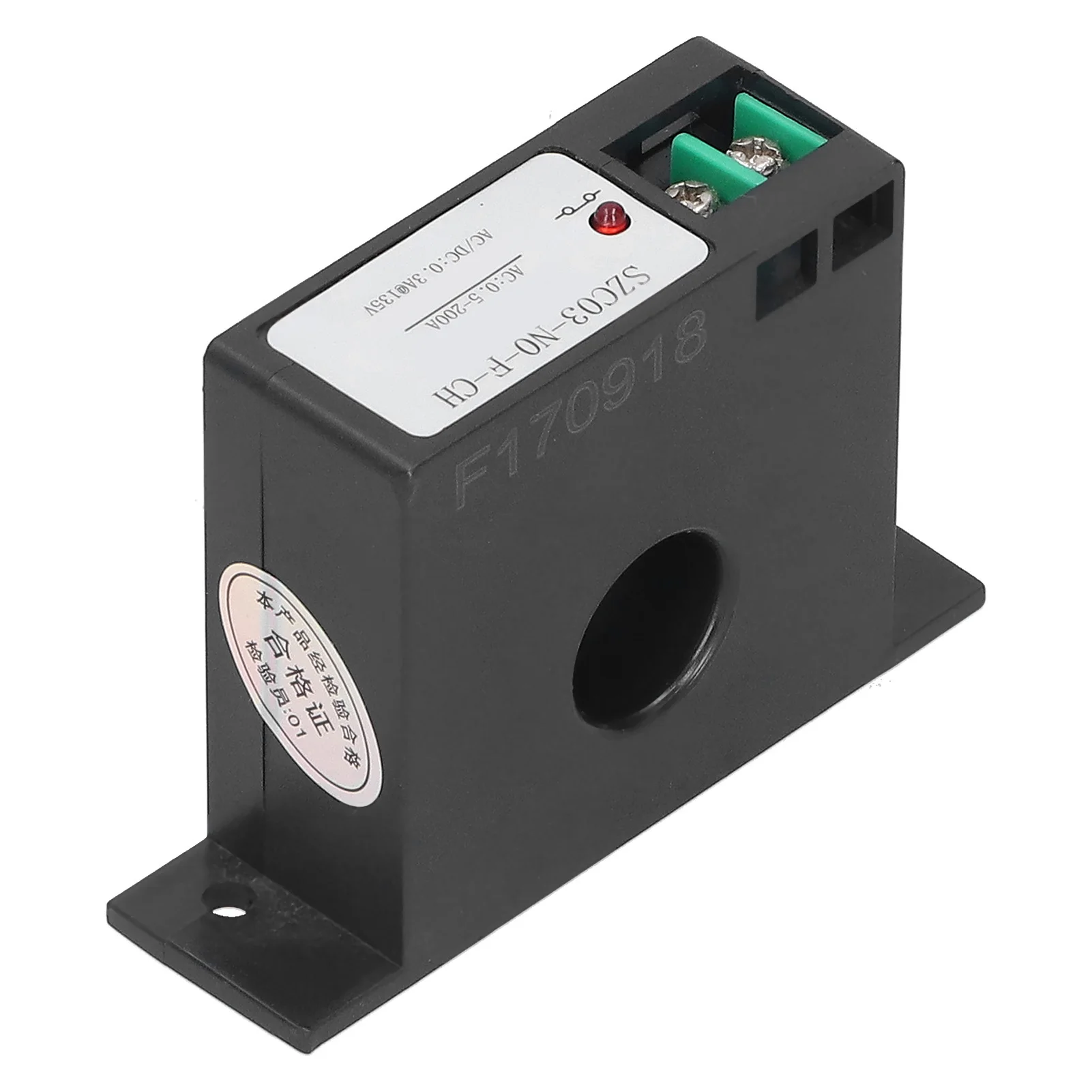 Induttanza reciproca di corrente SZC03-NO-F-CH 0,5-200A Induttanza reciproca di corrente autoalimentata con rilevamento di corrente CA