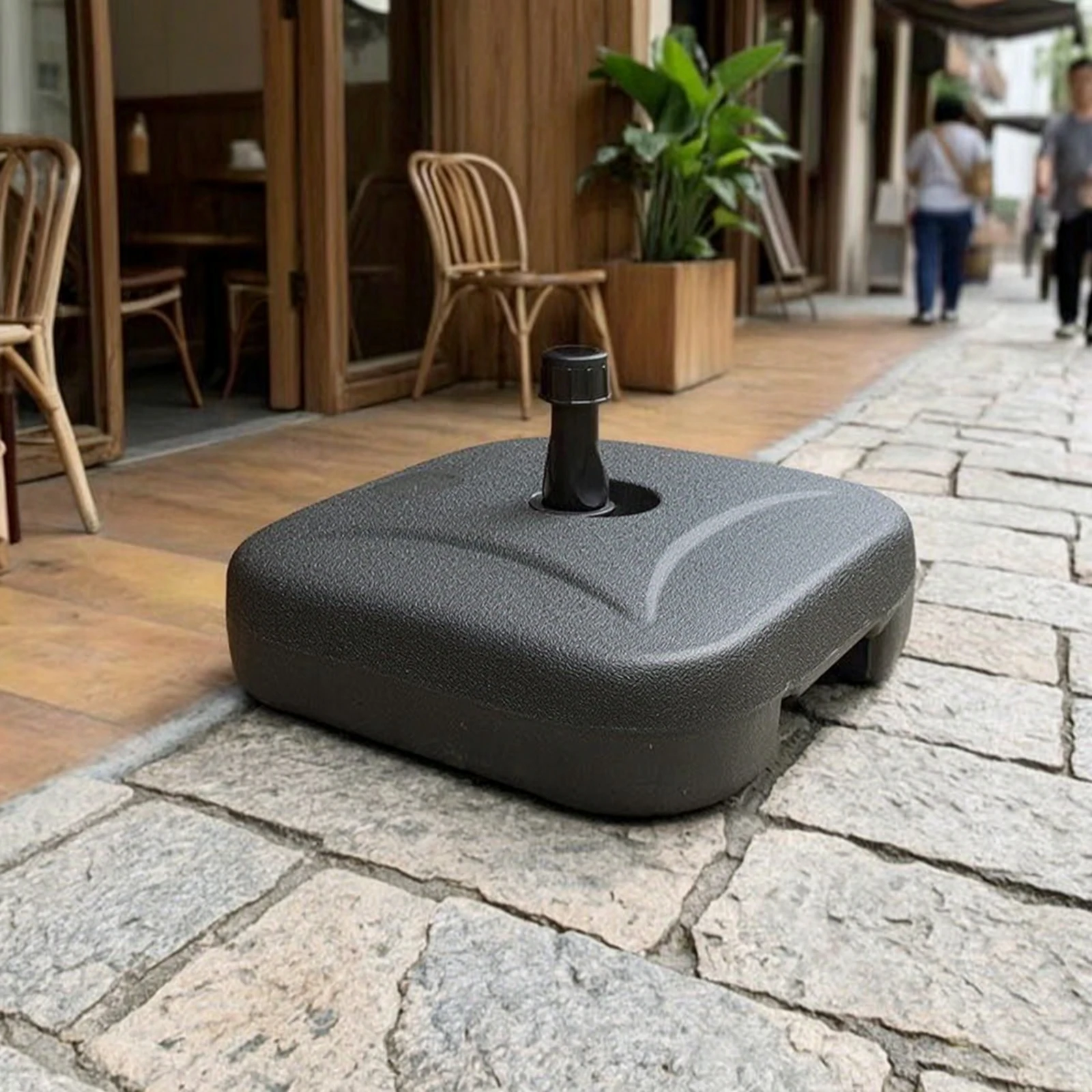 Umbrella Water Base Weatherproof Fillable Water Tank Base Patio Umbrella Stand Portable Long-Lasting for Poolside, Beach