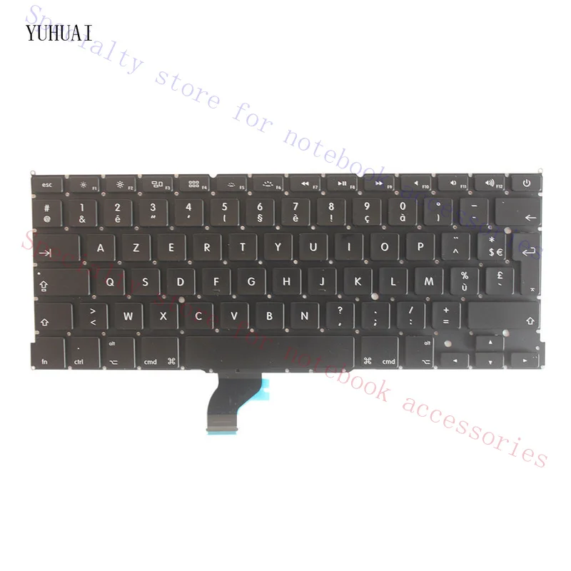 R+  New For Apple Macbook Pro 13.3 A1502  French clavier keyboard AZERTY 2013 2014