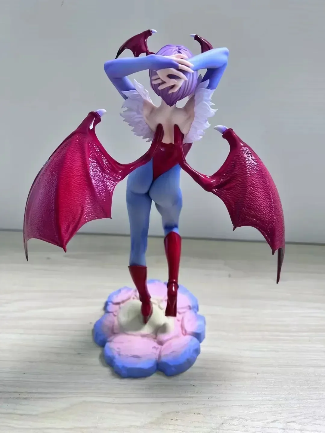 Darkstalkers Morrigan Aensland Anime Figure Lilith Action Figurine statua in Pvc Felicia Figure Girl Halloween Model Collection Toy