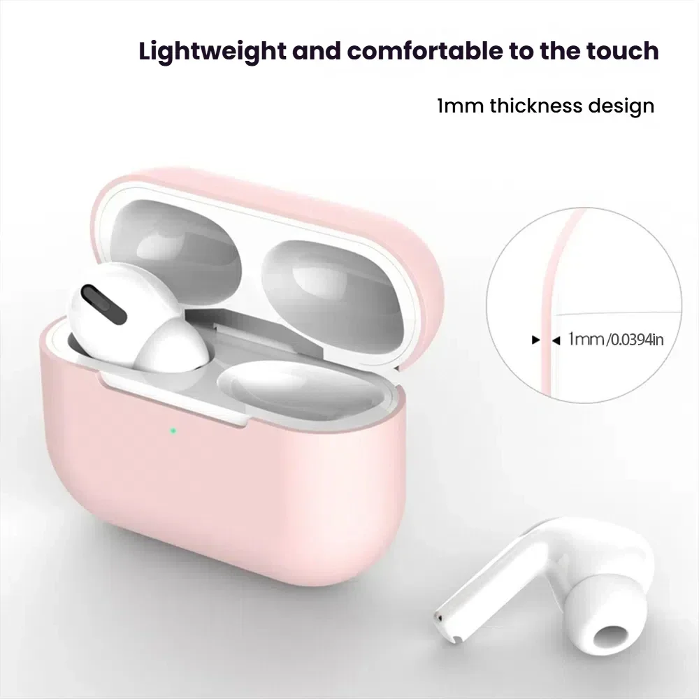 Silicone Case for Apple AirPods Pro 2 Pro2 Cases Wireless Earphone Cover Protect Sleeve Shockproof Covers Headphone Accessories - view 5