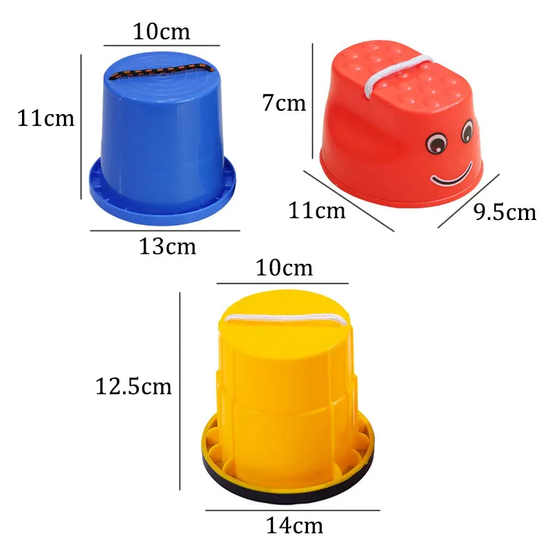 Children Sensory Integration Training Toys Rainbow Stilt Walking Balance Activity Games Parish Sports Teaching Aids For Kids