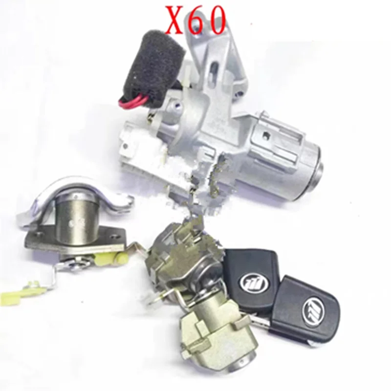 

For LiFan X60 Car whole car lock car lock core ignition lock switch ignition key accessories