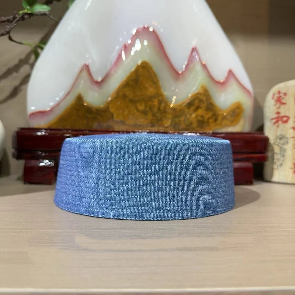 Free Shipping Muslim Caps For Men Clothing Prayer Hat Islamic Taqiyah Kufi Tax Products Kippa Turkish Modern Polyester 03571