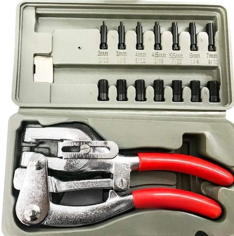 2026 New Multi-function Manual Hole Punch Plier Portable Metal Sheet Punching Eyelet Opening Tool Wholesale