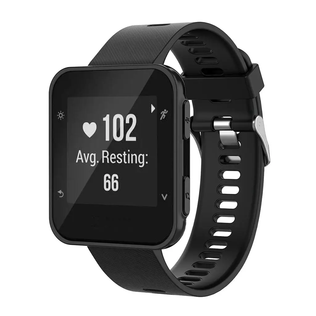 

Soft Watch Band for Forerunner 35 30 35J ForeAthlete 35J Rubber Strap