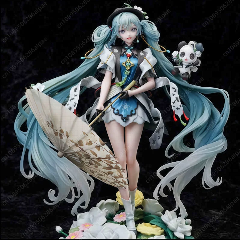 Hot Sale Blind Box Hatsune Miku Handmade Anime Beautiful Girl Soldier Scene Goods Male And Trendy Toys Decorate New Year'S Gifts