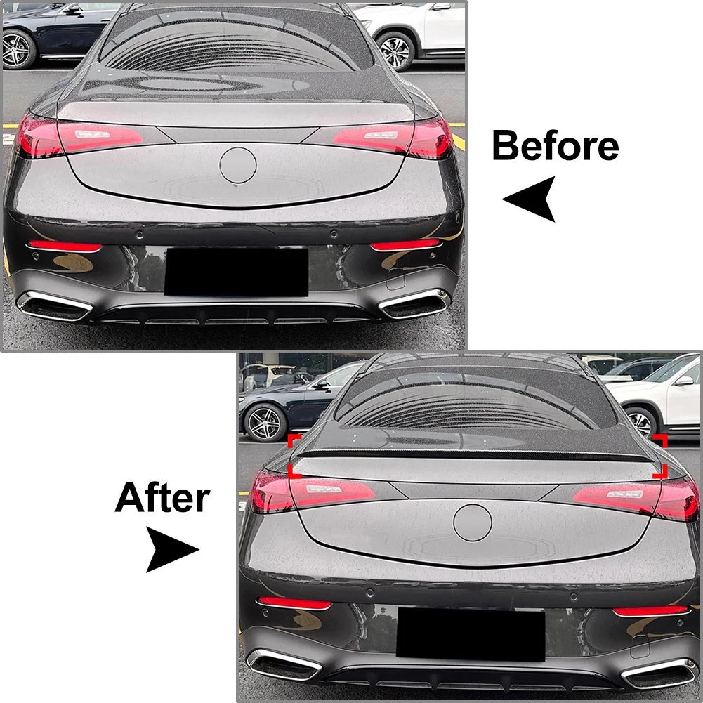 Car Rear Trunk Spoiler Wing For Mercedes Benz CLE Coupe CLE260 GLE300 CLE53 2024+ Not fit Convertible