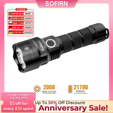 C8G Powerful LED Flashlight Sofirn