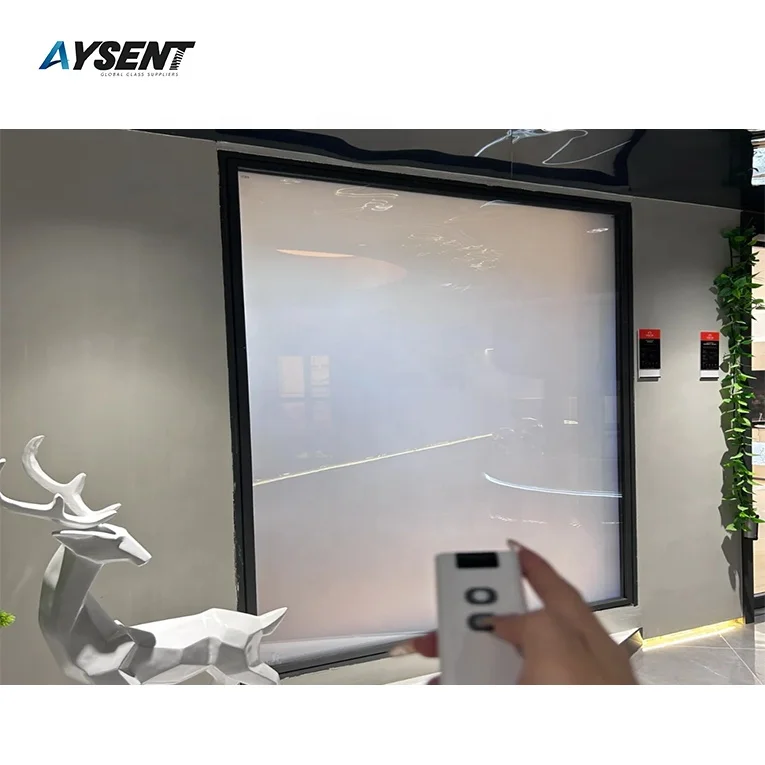 High Quality Pdlc Film Smart Tint Glass Modern Self-Adhesive Smart Window Film Prevents Peeking & Adds Color to Apartments