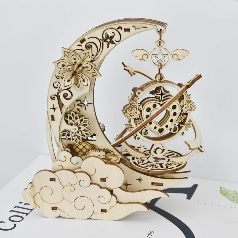 

Midsummer Night's Dream Handmade 3D Wooden Puzzle Creative DIY Toy and Gift Model for Girls