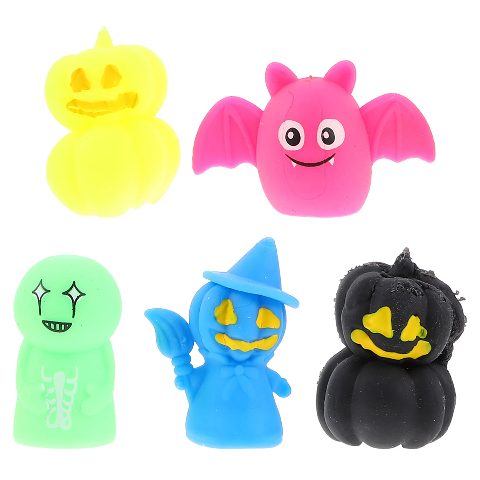 5 Pcs Finger Puppet Puppets Toys for Adults Baby Pen Case Halloween Cute Adorable Talking Story