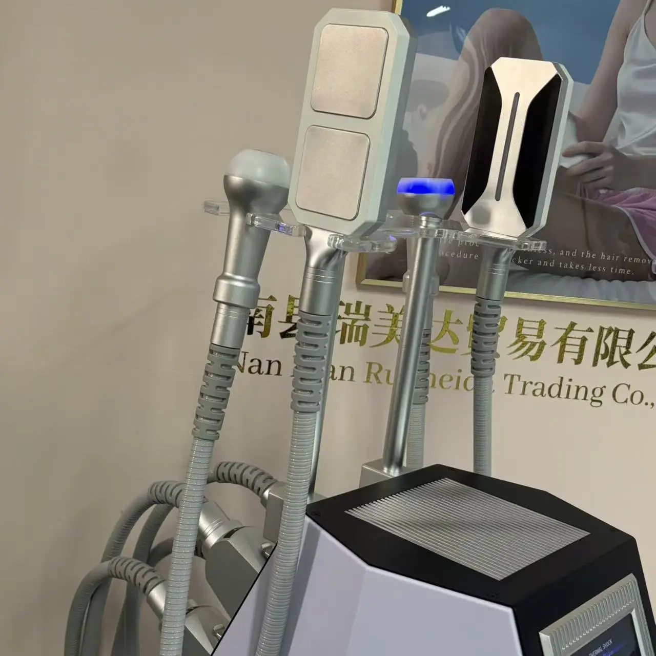 Kryolipolyse شكل الجسم التخسيس Cryoslim كول شد الوجه آلة النحت إزالة الدهون كريوسكين EMS المجاذيف البرد التدفئة t صدمة #3