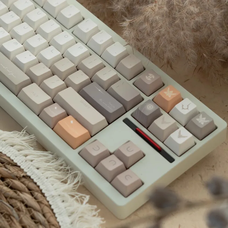 Retro Dune Theme Keycaps PBT Sublimation 142 Key Cherry Profile Customized Keycaps Gaming Mechanical Keyboard Accessories Gifts