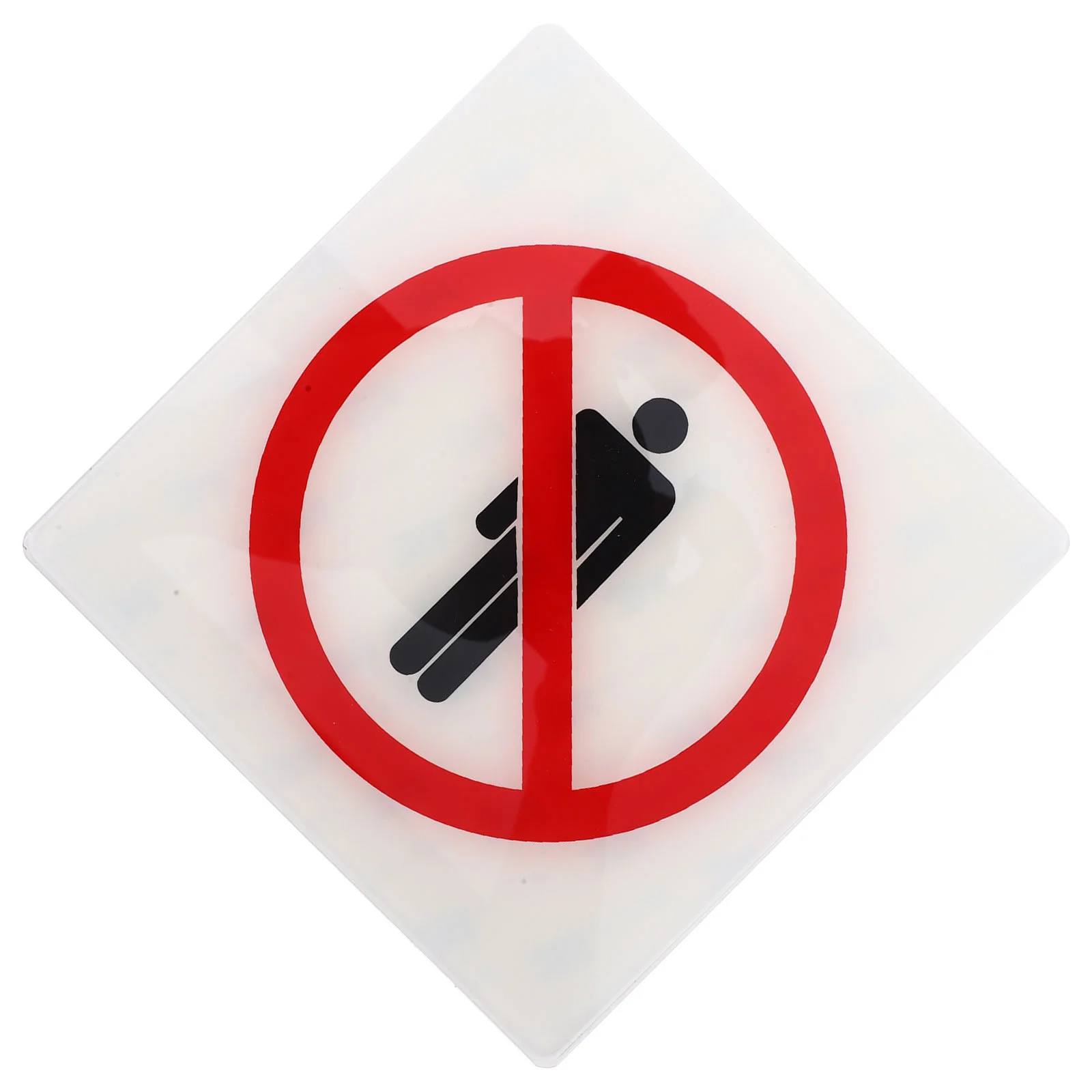 No Entry Sign Stickers Security Caution Posted Signs Trespassing Entrance Warning Machine