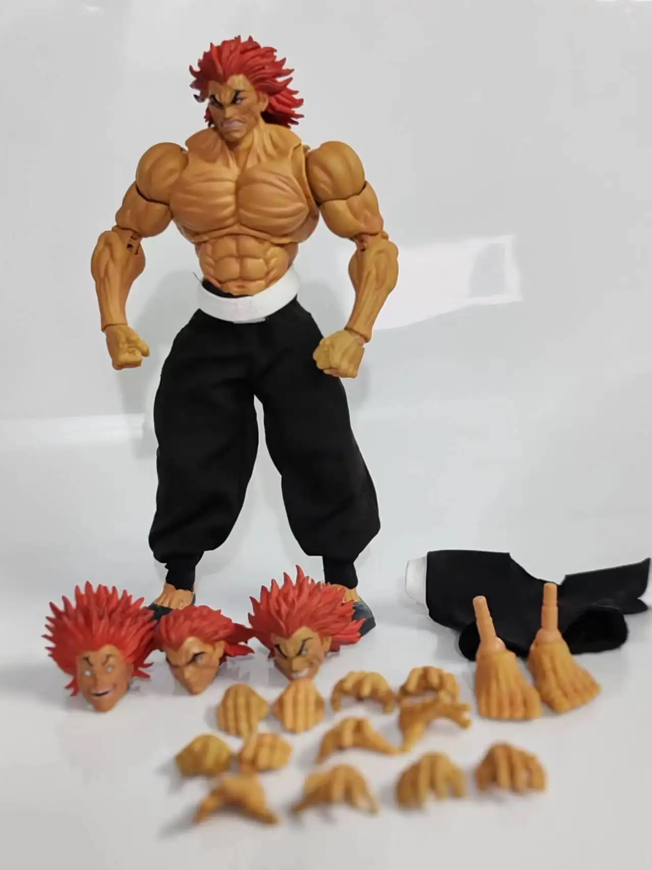 Storm Toys Hanma Yujiro Action Figure St 1/12 Baki Hanma  Grappler Serie Anime Figures Movable Pvc Models Statue Collectible Toy