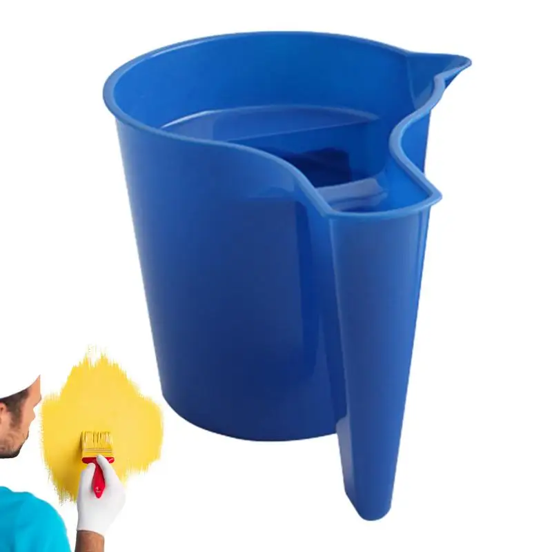 Paint Bucket Painting Cup Pail Painting Cup Holder Home Improvement Paint Supplies For Trim Work Base Board Painting Tools Home