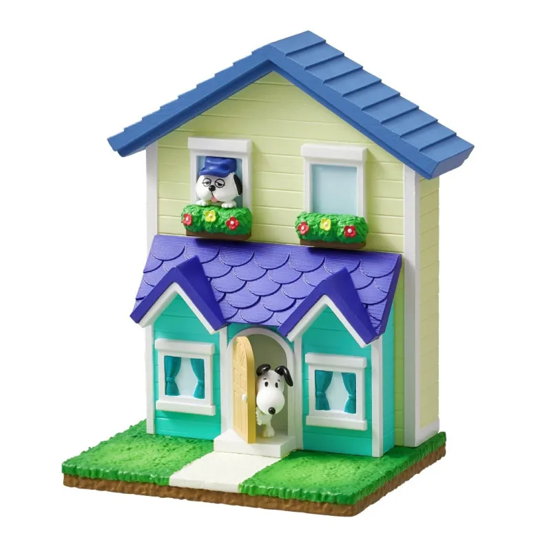 Re-ment Sweet Home Scene Blind Box - Miniatura Casa a Due Piani da Collezione, Statuetta Anime Decorativa per Appassionati di Cartoni Animati