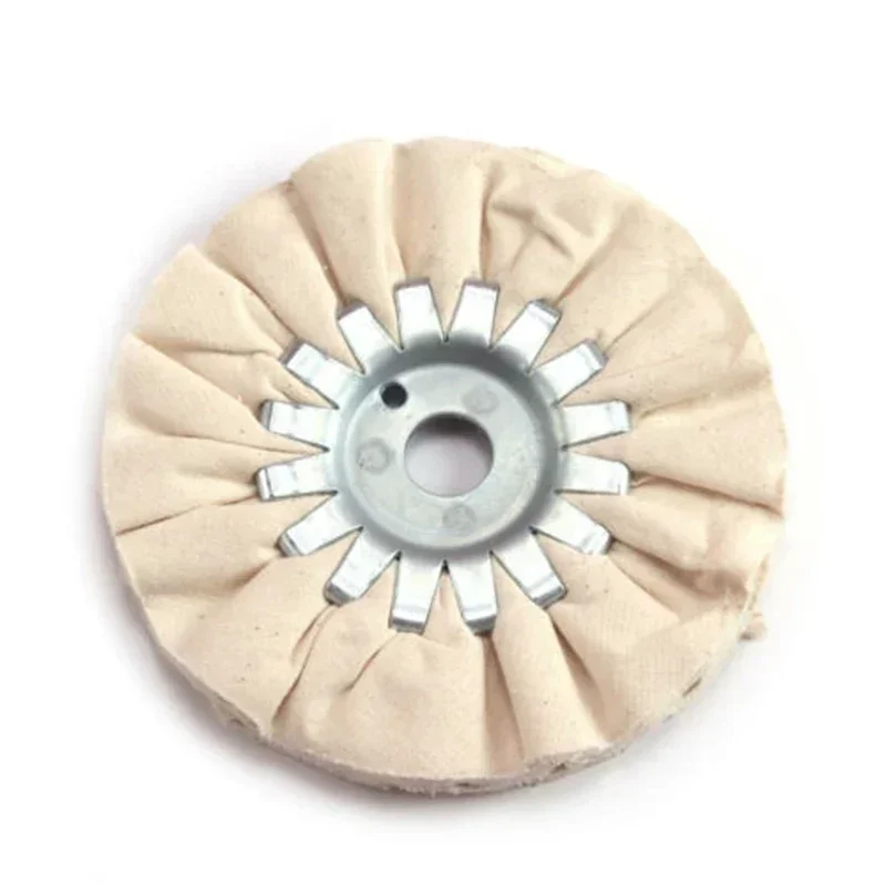 Spare Polishing Wheel Parts Cotton Airway Diameter 125mm Accessories Replacement Compound Equipment Convenient
