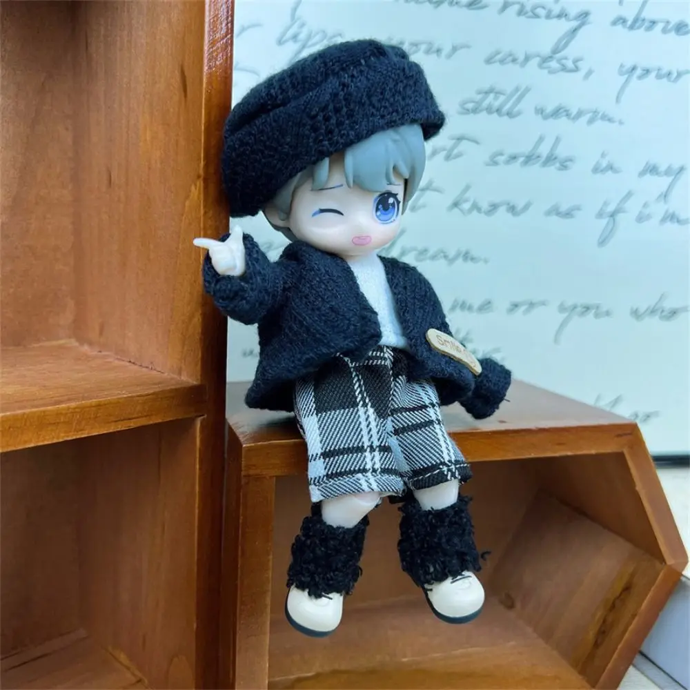 6 قطع من ملابس BJD اليدوية اللطيفة DIY ملابس قطنية رائعة YMY-gsc A Si ملابس الجسم #4