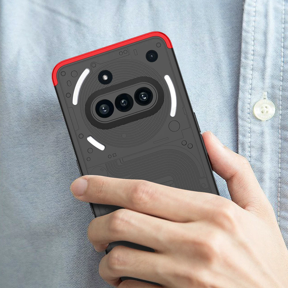 

Nothing Phone 3A A059 Case Shockproof Full Protection Hard Cover Matte Phone Case for Nothing Phone 3A A059 2025 with Glass Film