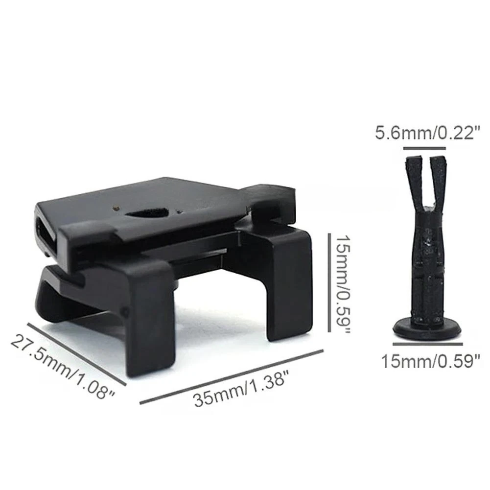 5-100X Car Front Bumper Retaining Clips Fender Retainer Fasteners For Toyota Chr Camry Corolla Prius Lexus Highlander Reiz