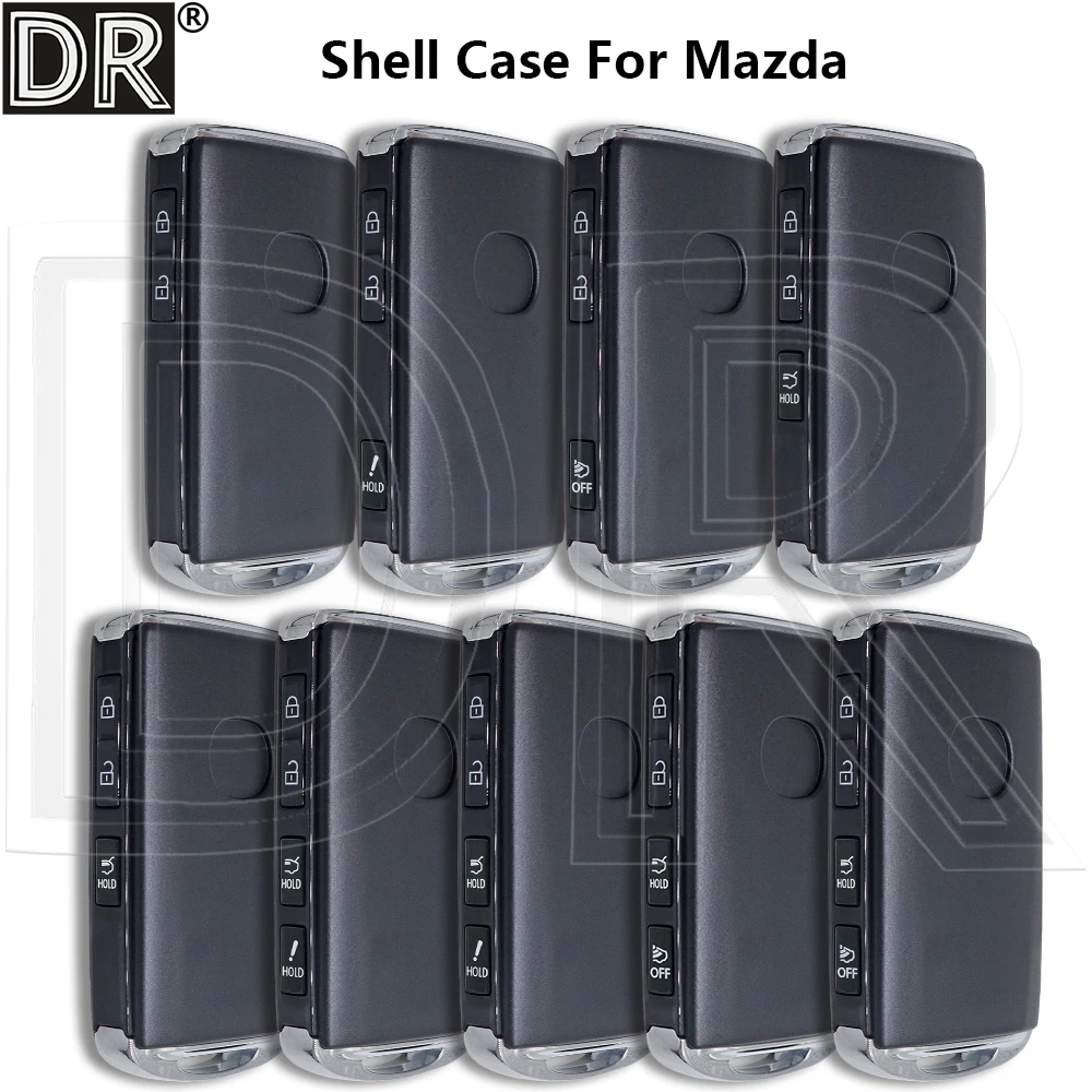 

Great Replacement Car Remote Key Shell Case For Mazda 2 CX3 CX-4 CX-5 CX-8 CX-9 CX-30 6 M6 M3 MX-5 Miata Axela 2019-2023